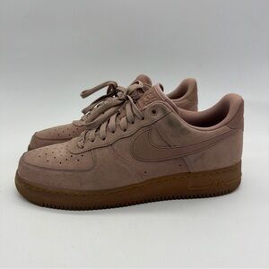 Nike Air Force 1 07 LV8 Suede 'Particle Pink Gum' (AA1117600) - Size 11.5 Mens